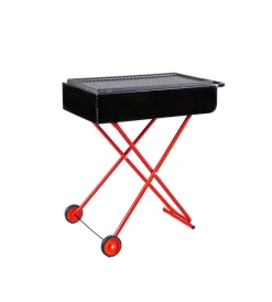 Arnold Barbecue|Barbecue a gas pieghevole con ruote 73x43x74 cm