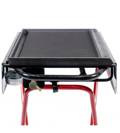 Arnold Barbecue|Barbecue a gas pieghevole con ruote 73x43x74 cm