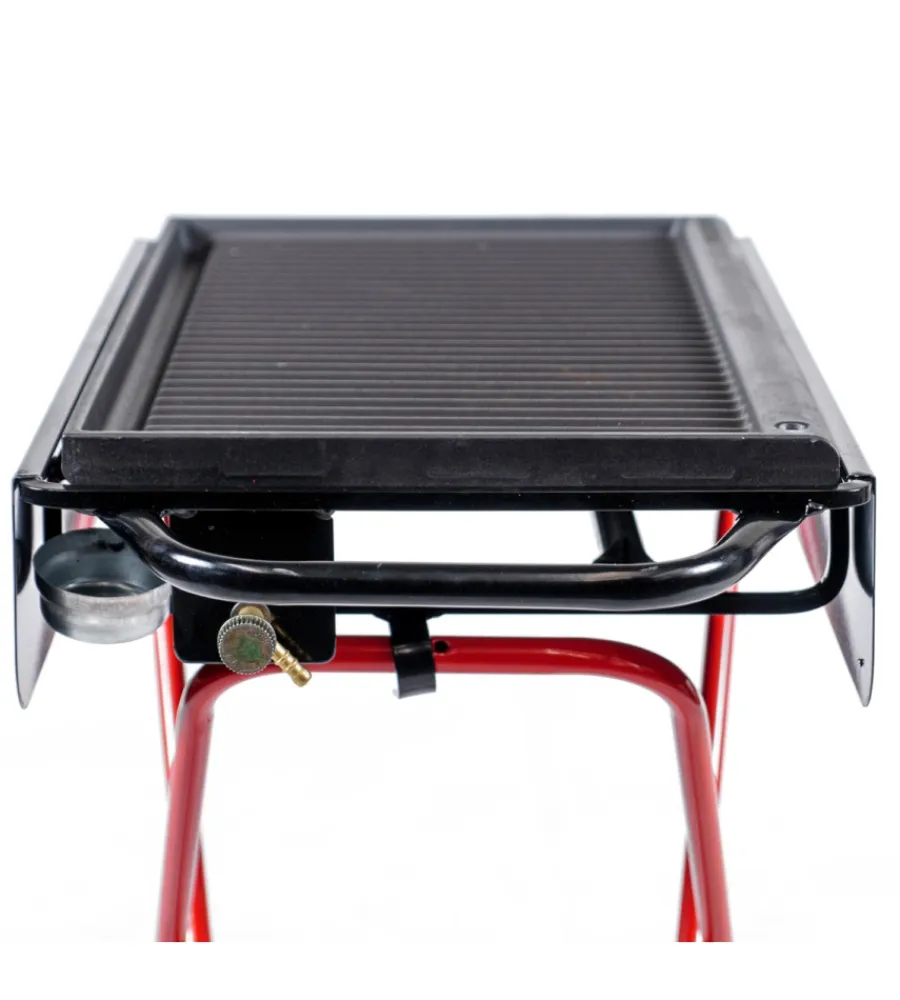 Arnold Barbecue|Barbecue a gas pieghevole con ruote 73x43x74 cm