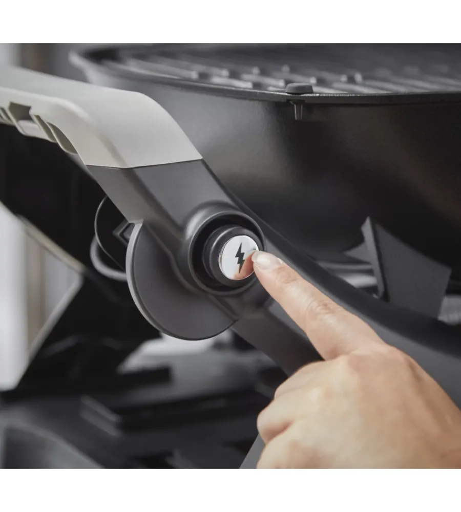 Barbecue-Weber Barbecue a gas portatile "q1200 n" nero 1 bruciatore