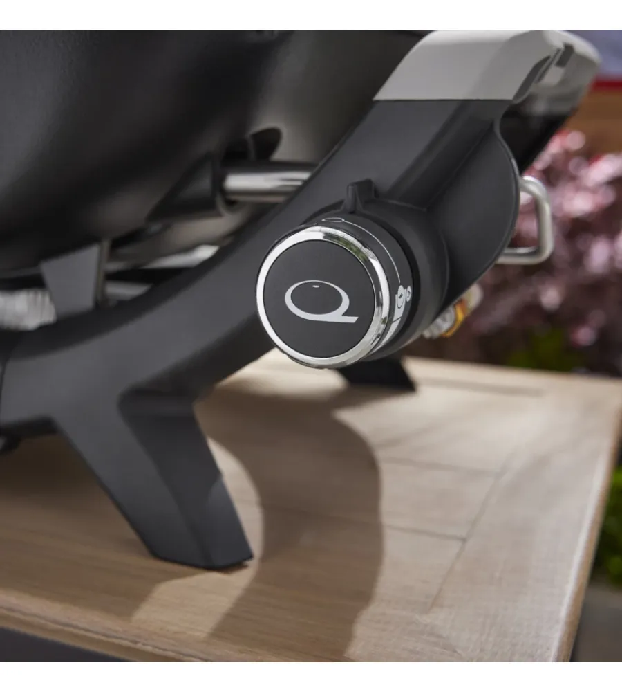 New Barbecue a gas portatile "q2100n" nero 1 bruciatore Barbecue