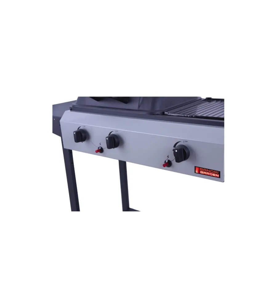 Sandrigarden Barbecue|Barbecue a gas "america" 2 bruciatori 134x48x96 cm