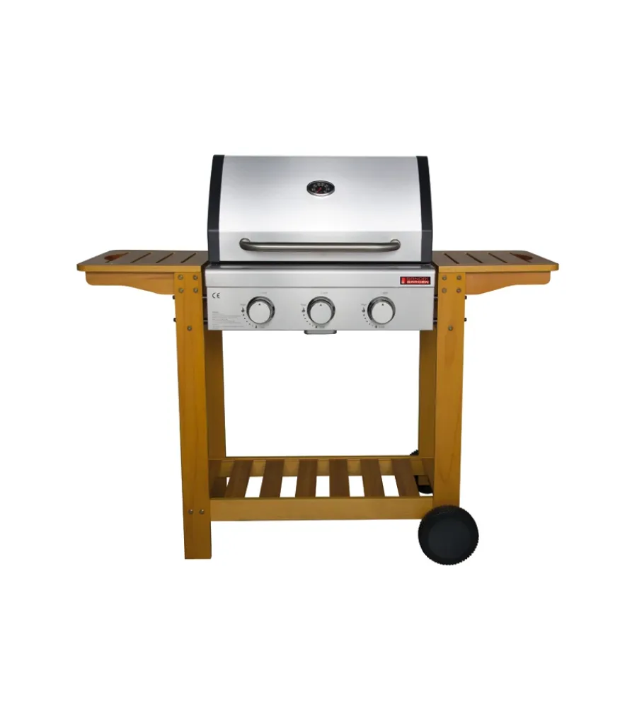 Sandrigarden Barbecue|Barbecue a gas "australia" 3 bruciatori 130x58x105 cm