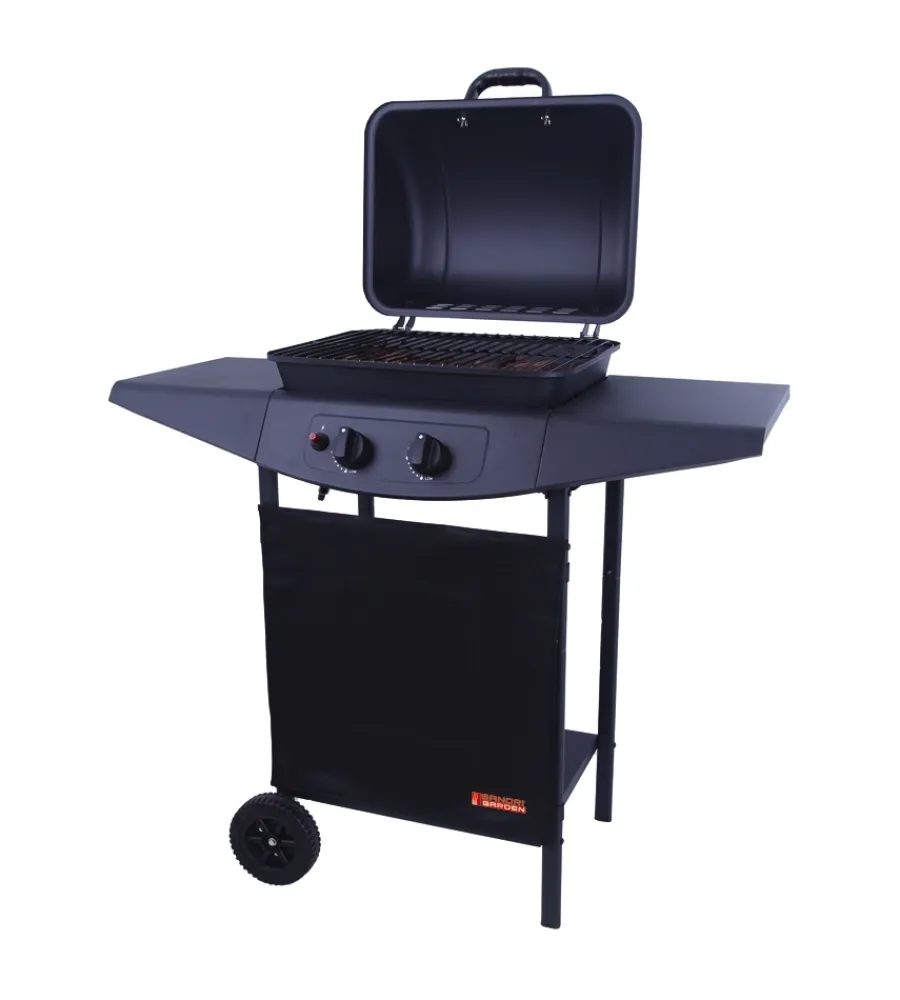 Sale Barbecue a gas "argentina" 2 bruciatori 98x44x100 cm Barbecue
