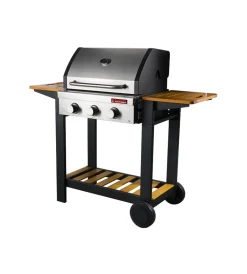 Barbecue-Sandrigarden Barbecue a gas "oceania" 3 bruciatori 130x58x115 cm