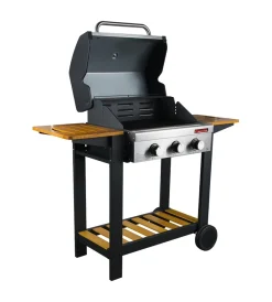 Barbecue-Sandrigarden Barbecue a gas "oceania" 3 bruciatori 130x58x115 cm