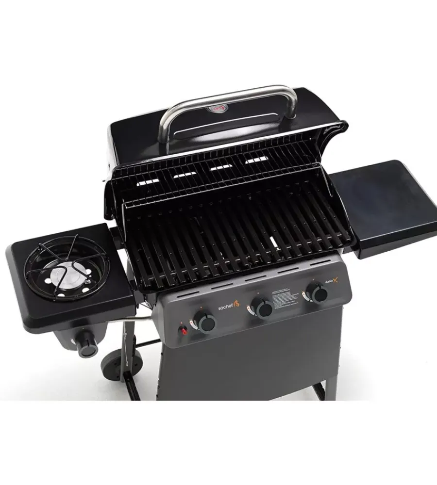 Barbecue-Sochef Barbecue a gas "diablo x" 3 bruciatori