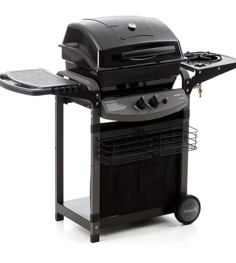 Sale Barbecue a gas "piu saporillo" con cottura australiana 2 bruciatori Barbecue