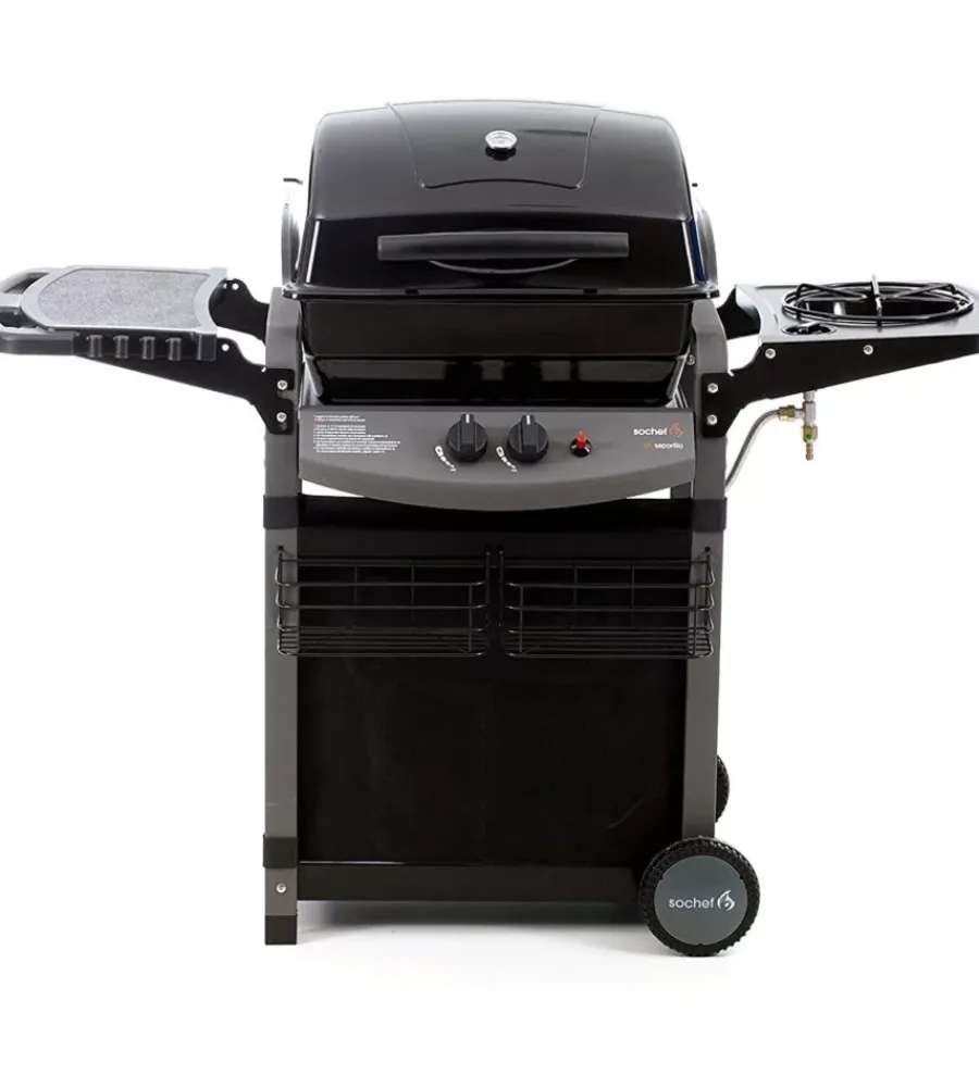 Sale Barbecue a gas "piu saporillo" con cottura australiana 2 bruciatori Barbecue
