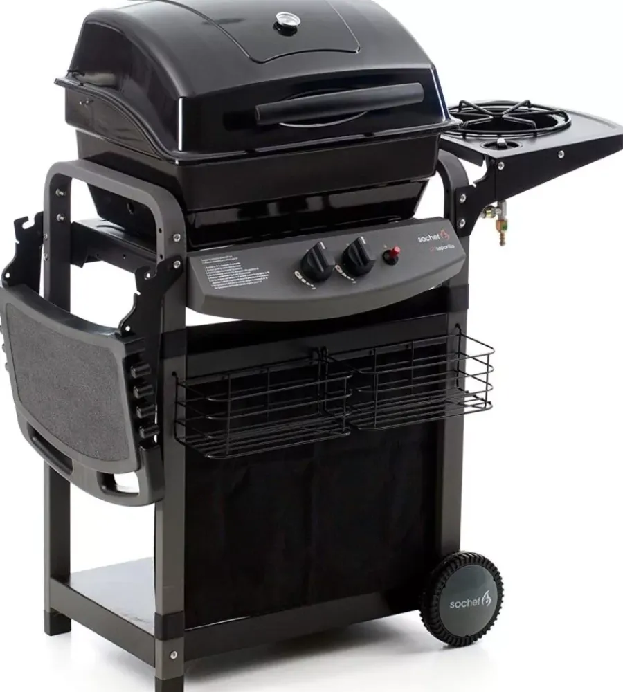 Sale Barbecue a gas "piu saporillo" con cottura australiana 2 bruciatori Barbecue
