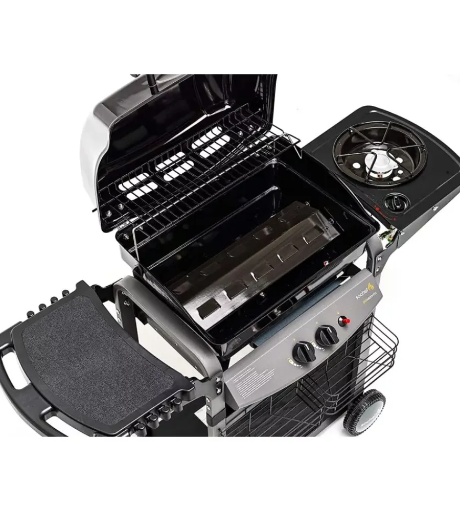 Sale Barbecue a gas "piu saporillo" con cottura australiana 2 bruciatori Barbecue