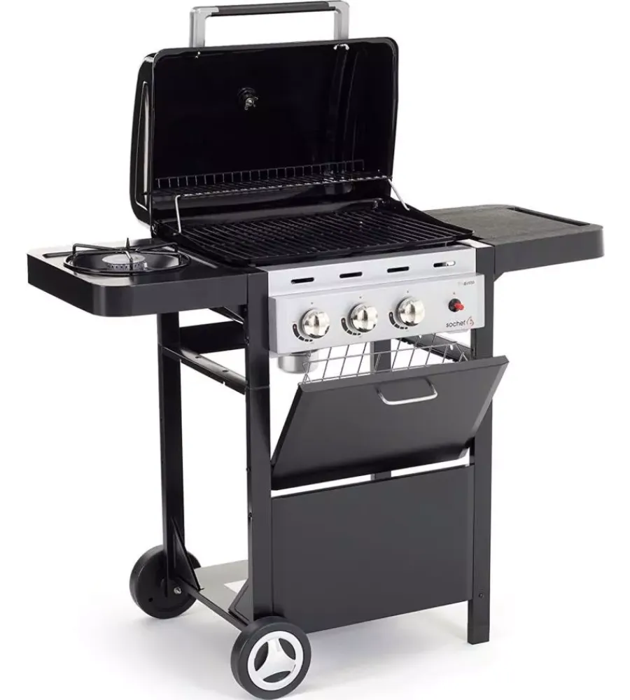 Barbecue-Sochef Barbecue a gas "piu gusto" 3 bruciatori - cod. g21306