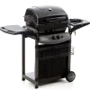 Barbecue-Sochef Barbecue a gas "piu saporillo" con cottura a pietra lavica 2 bruciatori - cod. g20513