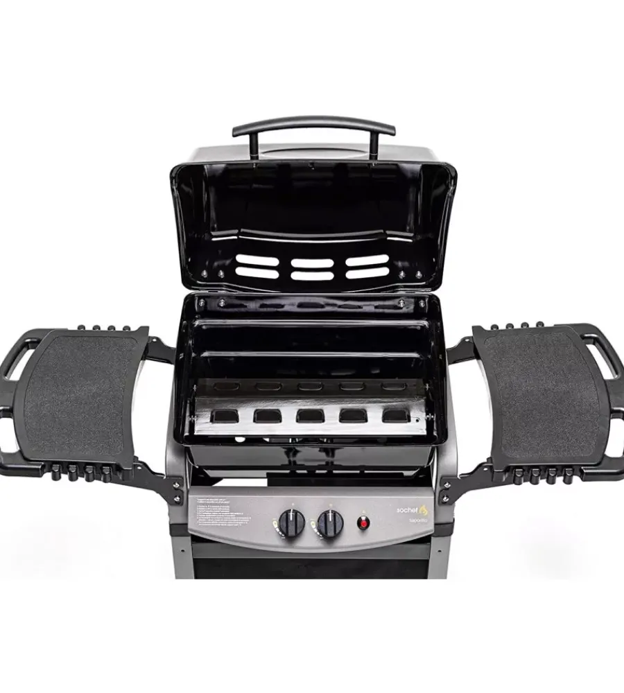 Barbecue-Sochef Barbecue a gas "saporillo" con cottura australiana 2 bruciatori