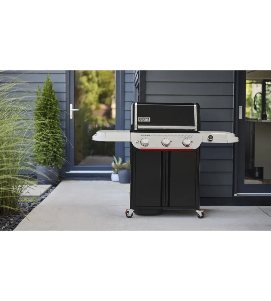 Barbecue-Weber Barbecue a gas "genesis e-325" nero 3 bruciatori