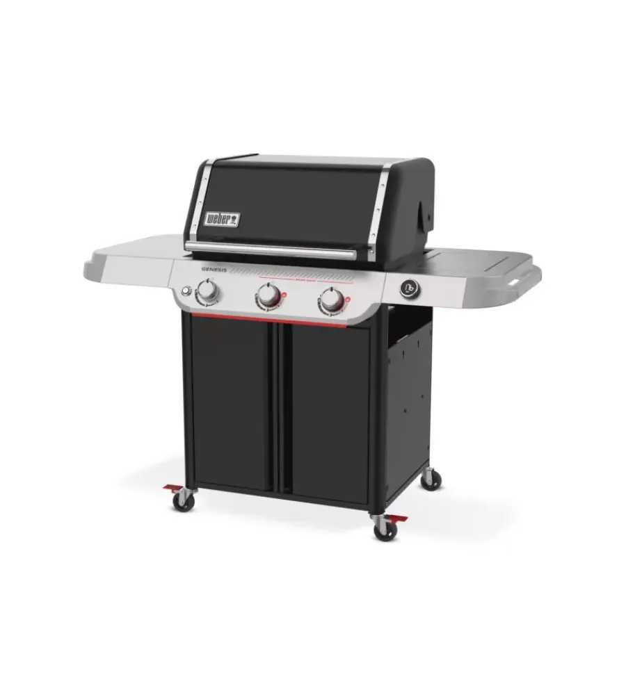 Barbecue-Weber Barbecue a gas "genesis e-325" nero 3 bruciatori