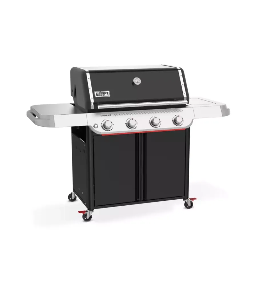 Weber Barbecue|Barbecue a gas "genesis e-415" nero 4 bruciatori