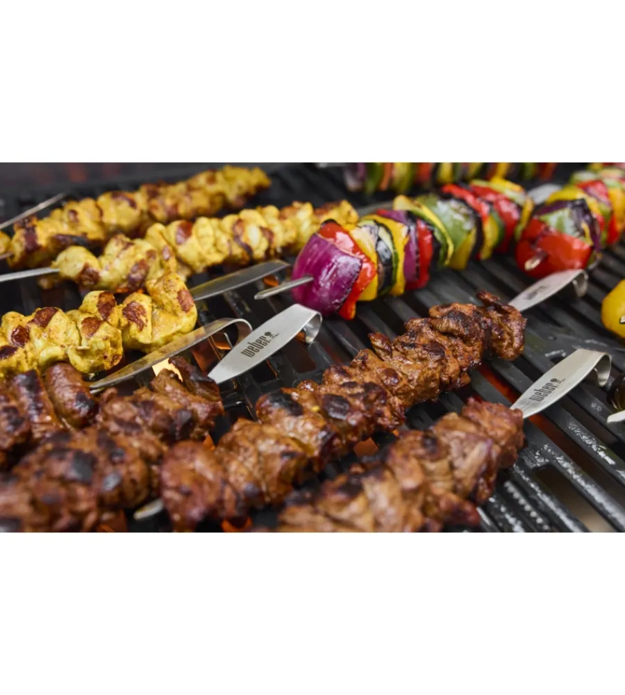 Weber Barbecue|Barbecue a gas "genesis e-415" nero 4 bruciatori