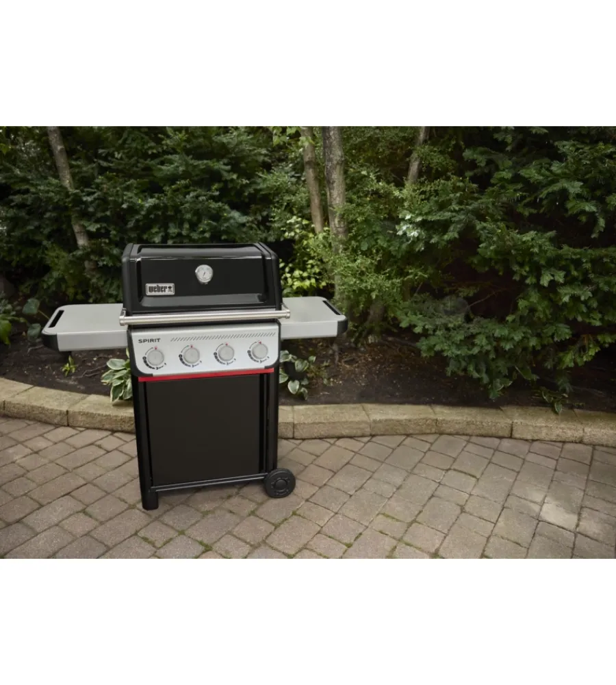 Weber Barbecue|Barbecue a gas "spirit e-410" nero 4 bruciatori