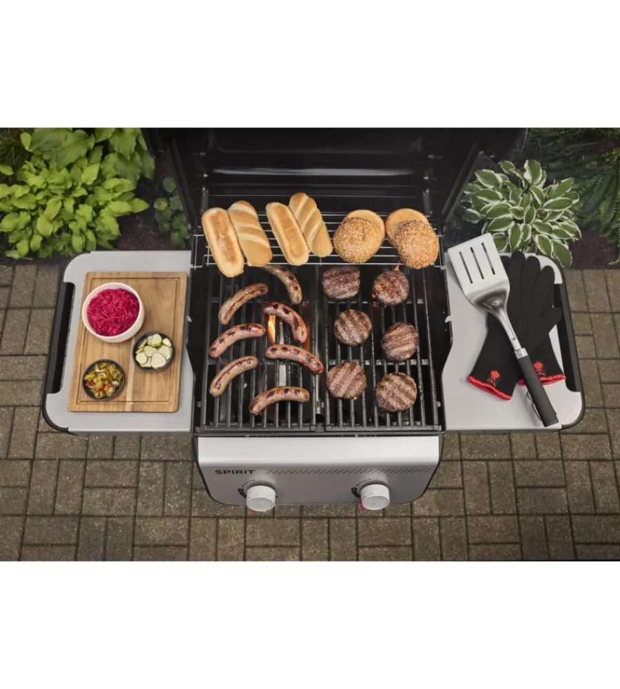 Weber Barbecue|Barbecue a gas "spirit e-210" nero 2 bruciatori