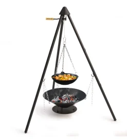 Discount Barbecue a legna con treppiede 