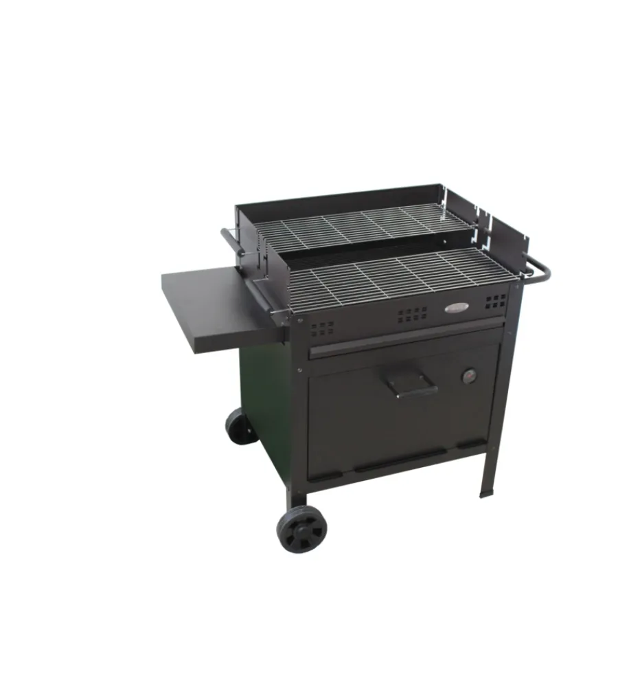 Barbecue- Barbecue a legna e carbone "etna v20" con forno pizza, 120x60x92 cm