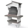 Clearance Barbecue a legna o carbonella in calcestruzzo "bogota'" 125x64x184 cm Barbecue