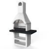 Sarom Fuoco Barbecue|Barbecue a legna o carbonella in cemento "maribor" 114x64x212,5 cm