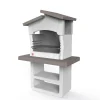 Sale Barbecue a legna o carbonella in cemento "zara" 114x64x170 cm Barbecue