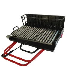 Arnold Barbecue|Barbecue a legna pieghevole con griglia 97x50 cm