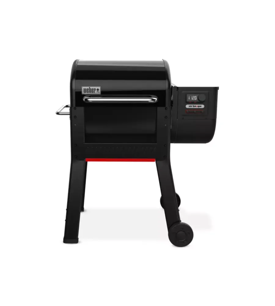 Sale Barbecue a pellet "smoque" nero con griglia 56x45 cm Barbecue