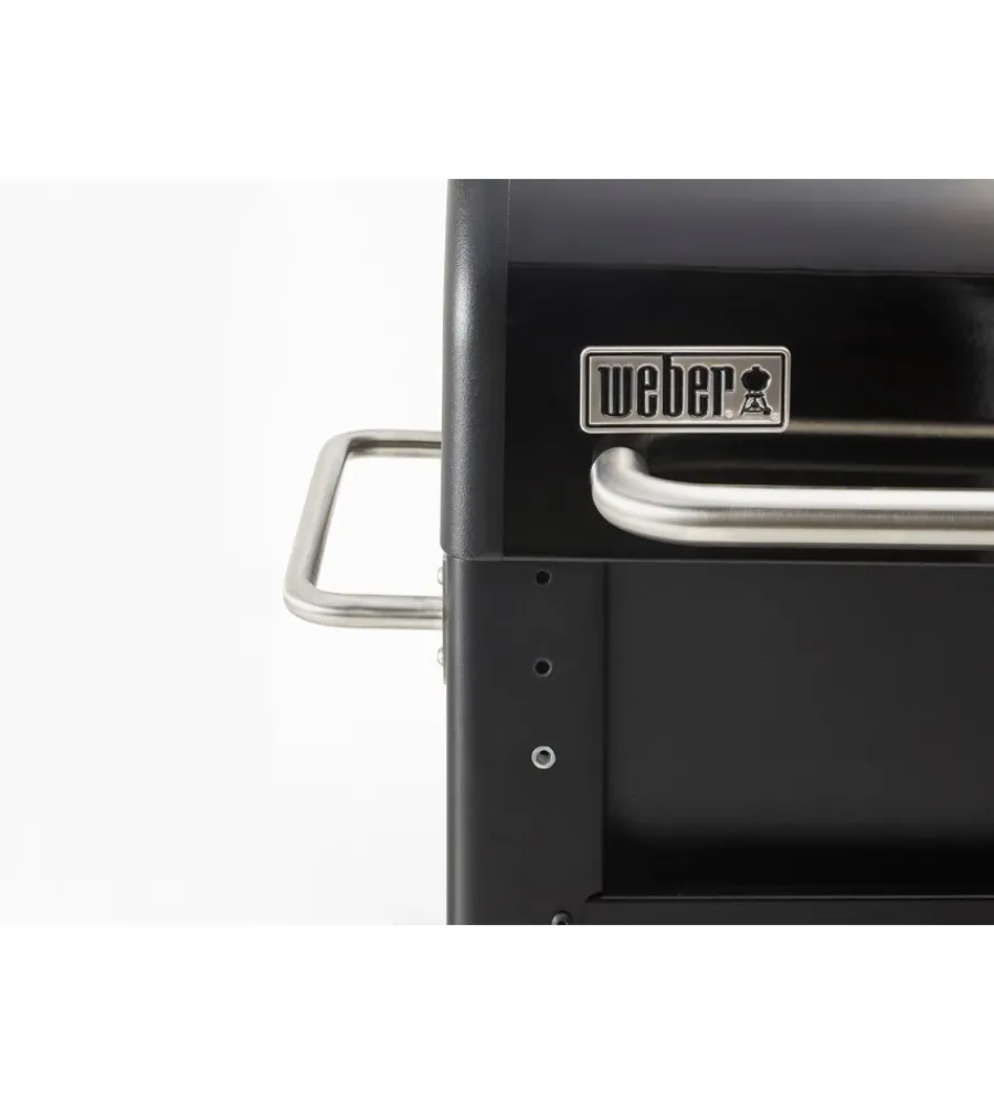 Weber Barbecue|Barbecue a pellet "searwood" nero con griglia 61x45 cm