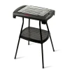 Outlet Barbecue elettrico con piedistallo e griglia 34x24,5 cm Barbecue