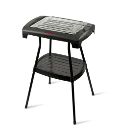 Outlet Barbecue elettrico con piedistallo e griglia 34x24,5 cm Barbecue