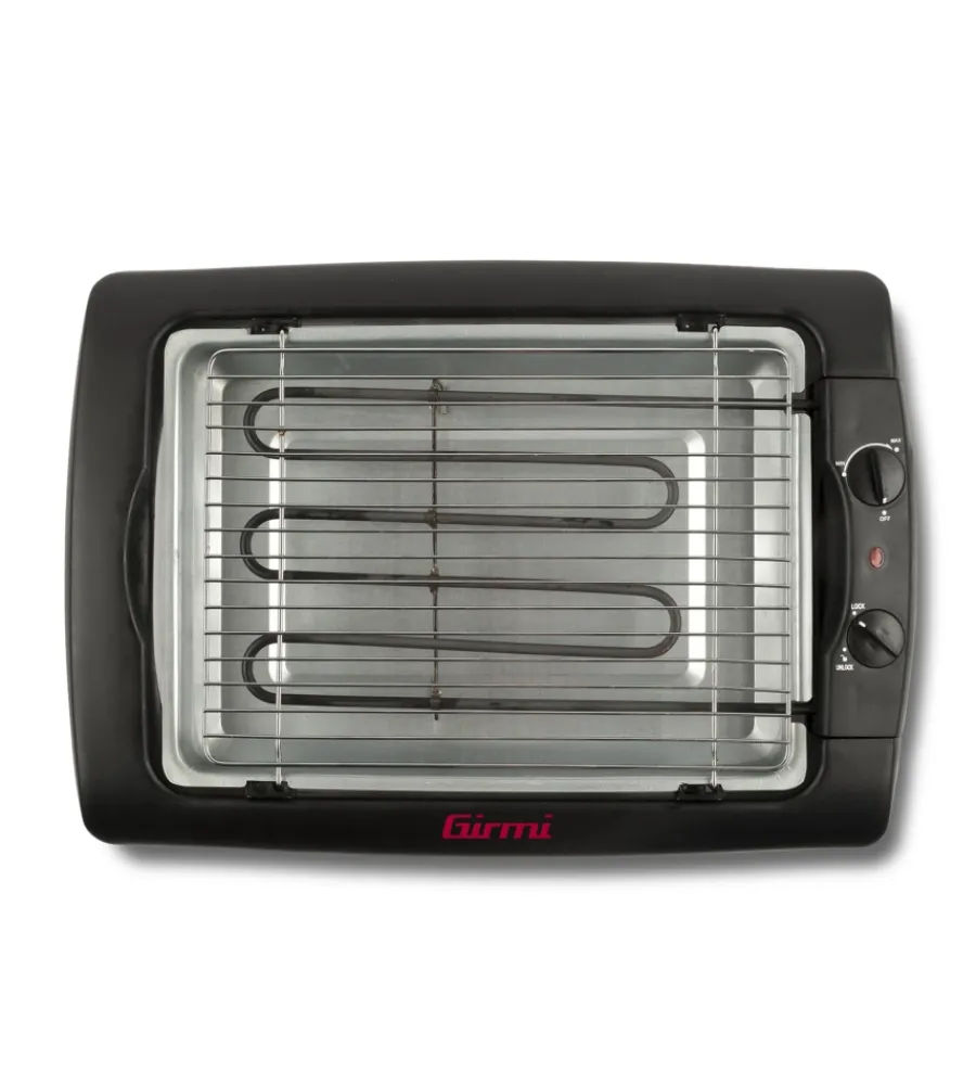 Outlet Barbecue elettrico con piedistallo e griglia 34x24,5 cm Barbecue