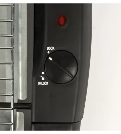 Outlet Barbecue elettrico con piedistallo e griglia 34x24,5 cm Barbecue