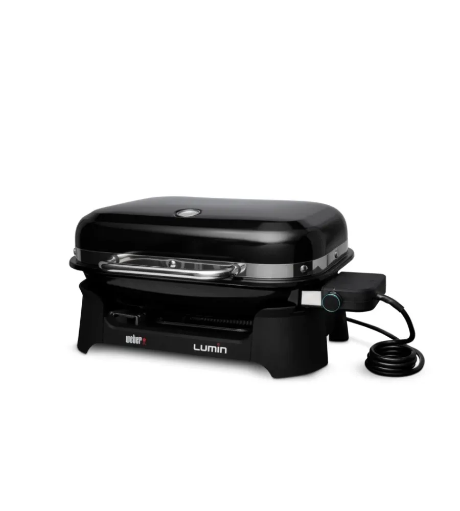 Outlet Barbecue elettrico "lumin" con griglia 1562 cmq Barbecue