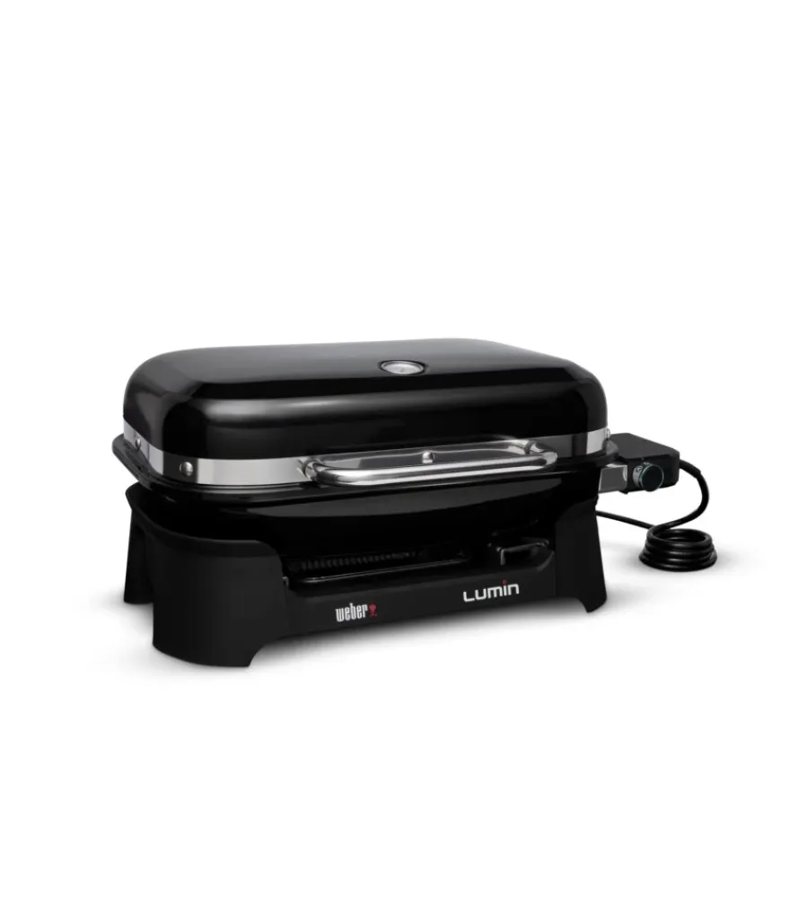 Outlet Barbecue elettrico "lumin" con griglia 1562 cmq Barbecue