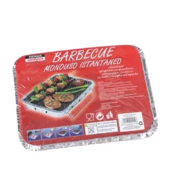 Barbecue- Barbecue monouso istantaneo con base in alluminio