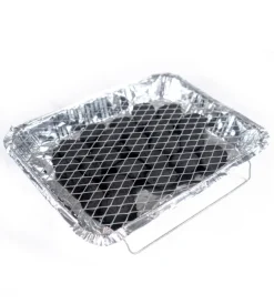 Barbecue- Barbecue monouso istantaneo con base in alluminio