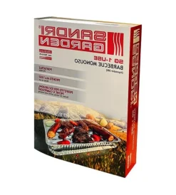 Sandrigarden Barbecue|Barbecue monouso istantaneo con accendifuoco 25x30 cm
