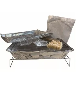 Sandrigarden Barbecue|Barbecue monouso istantaneo con accendifuoco 25x30 cm