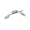 Illuminazione Per Interno-Eglo Barra a soffitto da interno "buzz led" grigio 2 luci 3000k