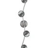 Best Barra con 4 faretti led "bimeda" in acciaio nero, gu10 Illuminazione Per Interno