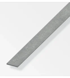 Ferramenta Per Mobili E Infissi-Alfer aluminium Barra piatta 25x2 acciaio trafilato- 1 metro.