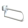 Accessori Bagno- Barra ribaltabile in acciaio laccato, 80 cm
