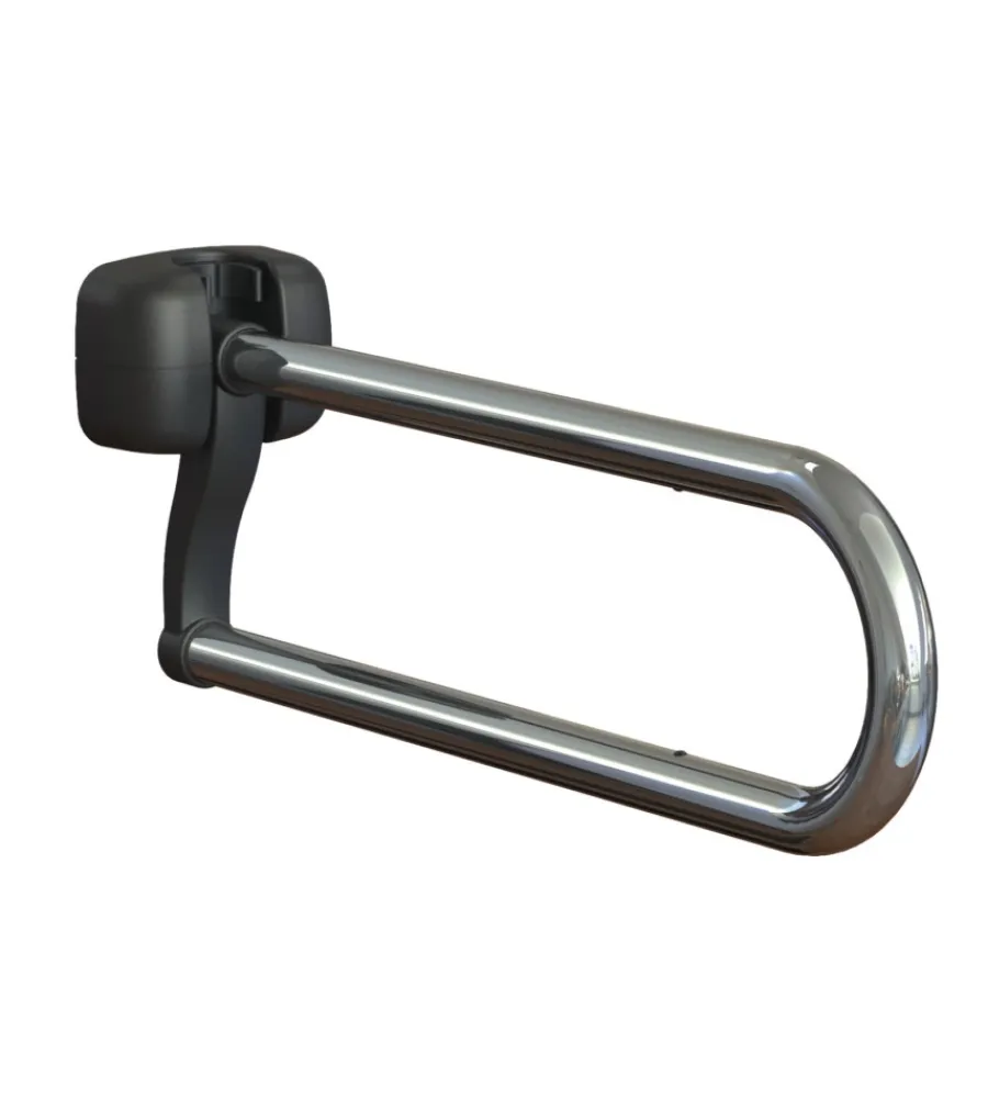 Accessori Bagno- Barra ribaltabile in acciaio inox, 70 cm