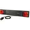 Outlet Barra ripetitrice segnaletica posteriore per targa auto 12/24 v Portaggio