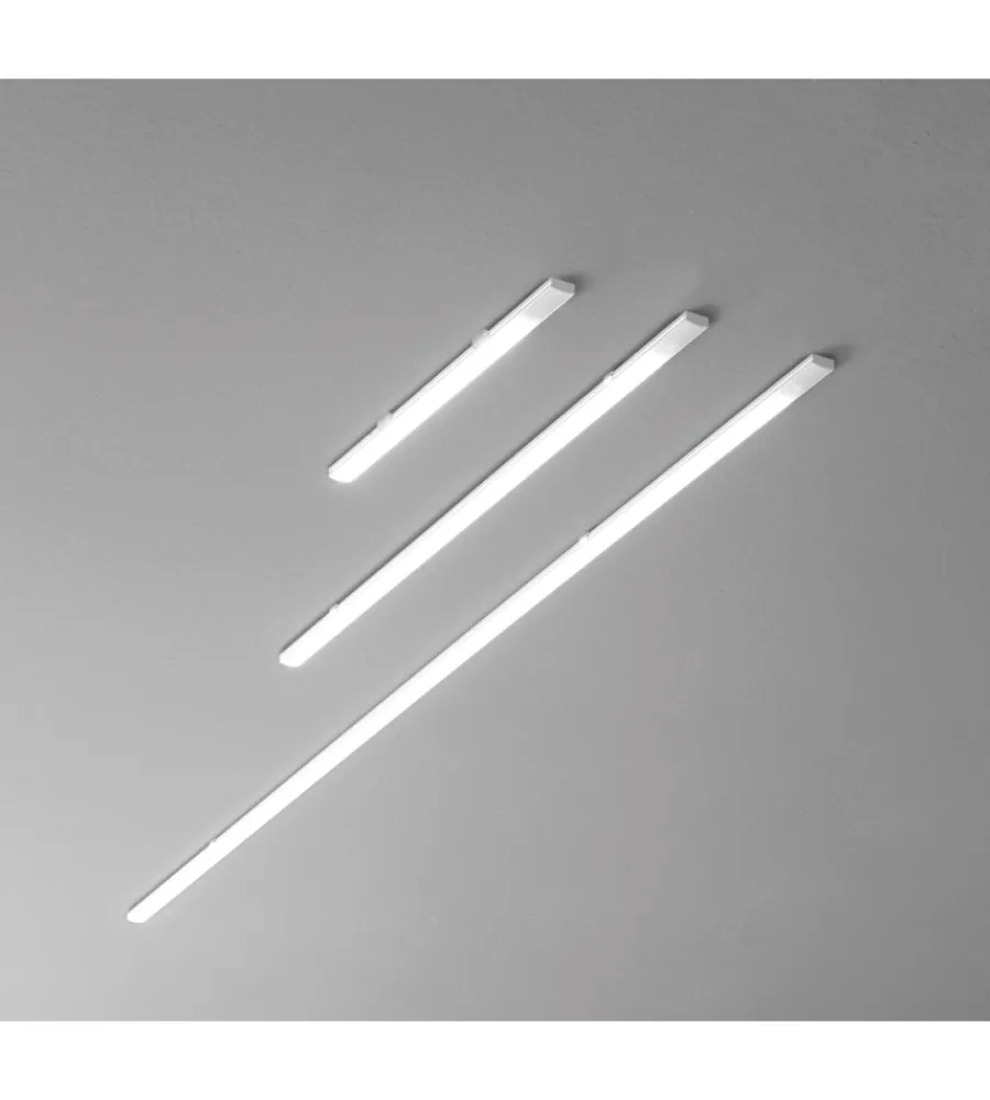Illuminazione Per Interno- Barra sottopensile led "unix 60" con diffusore silver, 800 lm 4000 k
