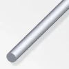 Alfer aluminium Ferramenta Per Mobili E Infissi|Barra tonda 15.5 alluminio naturale - 1 metro.